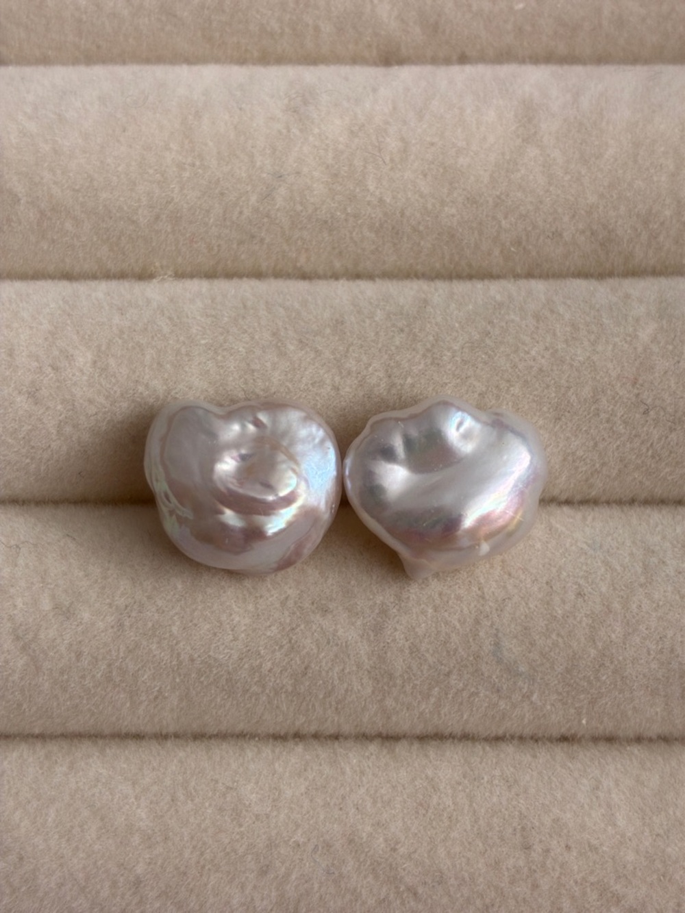 Everyday Baroque Pearl Stud Earrings